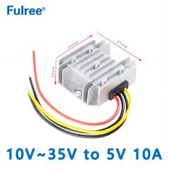 Input   DC  12V/24V ( 10V-35V)  to  Output DC 5V  10A 15A 20A 25A 30A 50W 75W 100W 150W DC-DC  converter