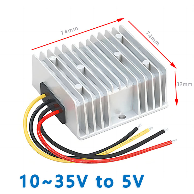 Input   DC  12V/24V ( 10V-35V)  to  Output DC 5V  10A 15A 20A 25A 30A 50W 75W 100W 150W DC-DC  converter