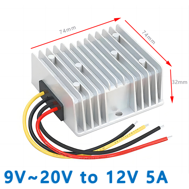 Input  DC  9V-20V to Output DC  12V 1A 2A 3A 4A   5A  6A 8A 10A  12A   15A  20A  25A  DC  to DC Converter