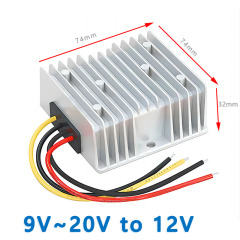 Fulree   Input  DC  9V-20V to Output DC  12V   5A  6A 8A 10A   12A    DC  to DC converter