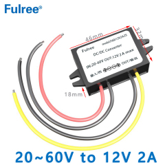 Input  DC  24V 36V 48V (20-60V) to  Output DC  12V 1A 2A 3A 5A 8A    Max DC-DC Buck Converter 