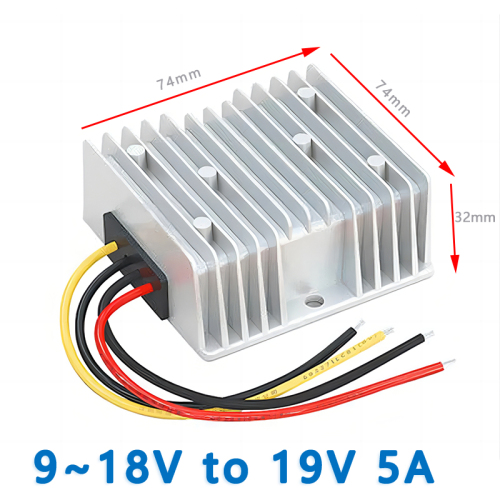 Input  DC  12V ( 9-18V) to Output DC  19V 5A   10A  15A  18A  Step Up DC  to DC Converter