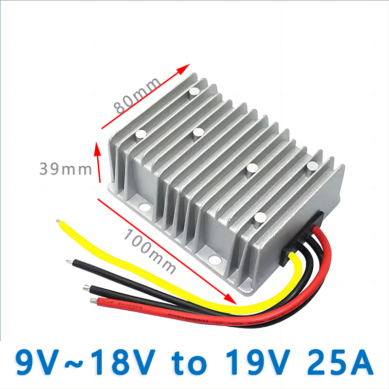 High sales Input  DC 12V ( 9-18V) to Output DC 19V  20A  25A   DC  to  DC converter