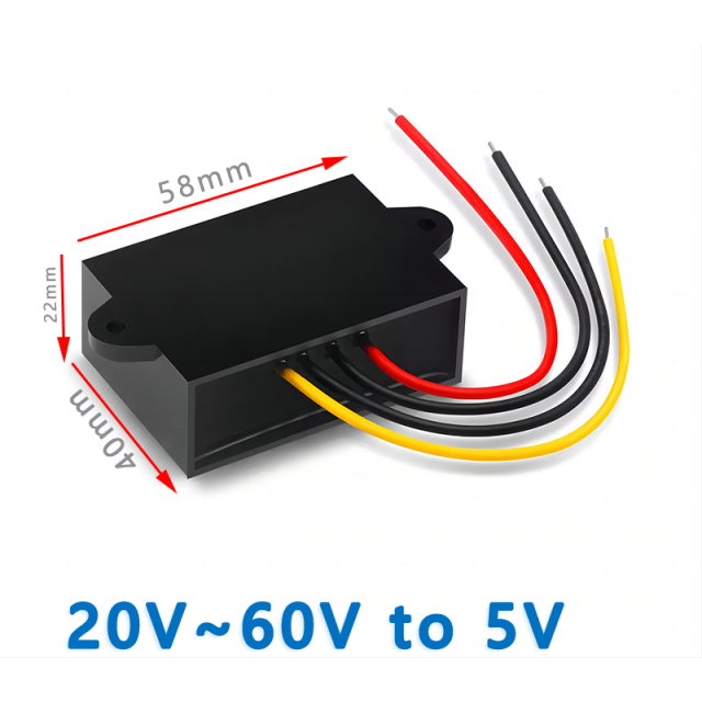 Input  DC  36V  48V(20V~60V) to Output DC  5V   5A  8A 10A  DC  to DC converter