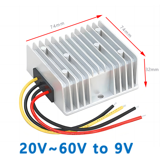 Fulree  Input  DC  24V 36V 48V(20V~60V）to Output DC  9V  10A 15A  20A  25A  Buck DC to DC converter