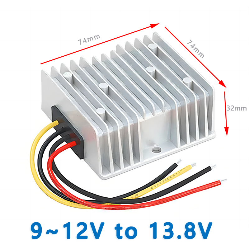 Input  DC  12V ( 9-12V) to Output DC  13.8V 5A  10A 15A 20A   Boost Step Up DC  to DC Converter