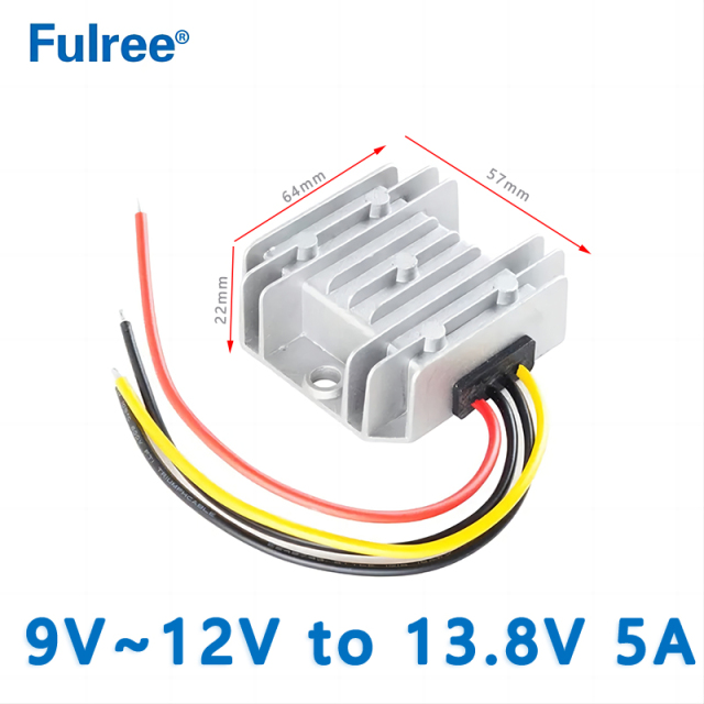 Input  DC  12V ( 9-12V) to Output DC  13.8V 1A 3A  5A  10A 15A 20A  22A   25A  30A   35A  Boost Step Up DC  to DC Converter