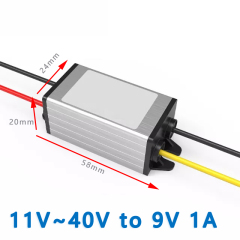  Input   DC  12V 24V(11V~40V)  to  Output DC 9V  1A 2A  3A 5A 6A 10A  15A    20A  25A   30A  35A   40A  DC  to  DC step-down converter