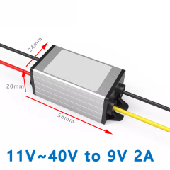  Input   DC  12V 24V(11V~40V)  to  Output DC 9V  1A 2A  3A 5A 6A 10A  15A    20A  25A   30A  35A   40A  DC  to  DC step-down converter