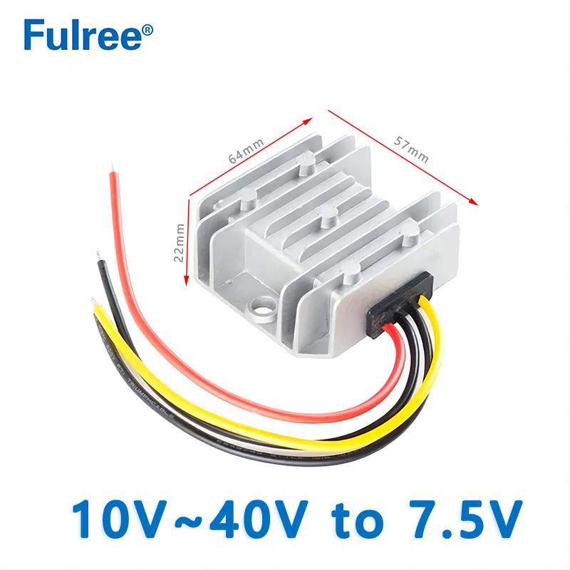  Hot sale Input    DC 12V 24V(10V~40V) to Output dc 7.5V 6A 10A DC to DC   Converter