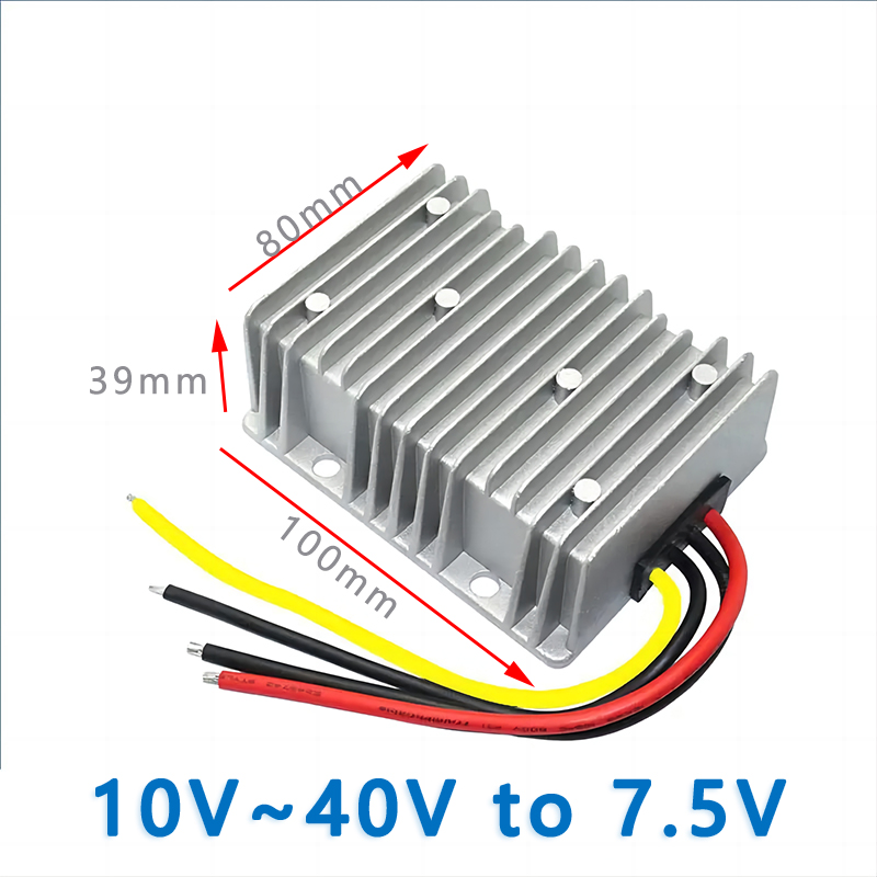  Input   DC  12V 24V(10V~40V)  to  Output DC 7.5V   30A  35A   40A  step-down Buck  DC  to  DCconverter