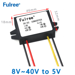 Input   DC  12V 24V(8V~40V)  to  Output DC 5V  1A 2A  3A 5A 6A 10A  15A    20A  25A   30A  35A   40A  DC - DC converter