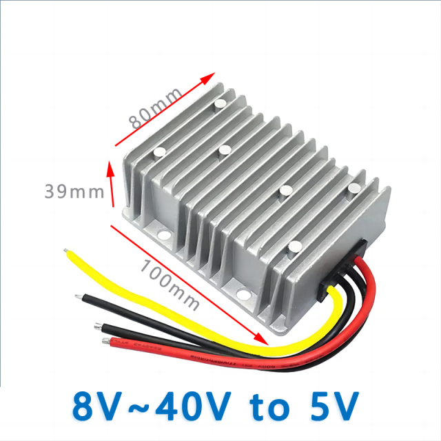 Input DC 12V 24V(8V~40V) to Output dc   5V     30A  35A    40A   DC-DC converter