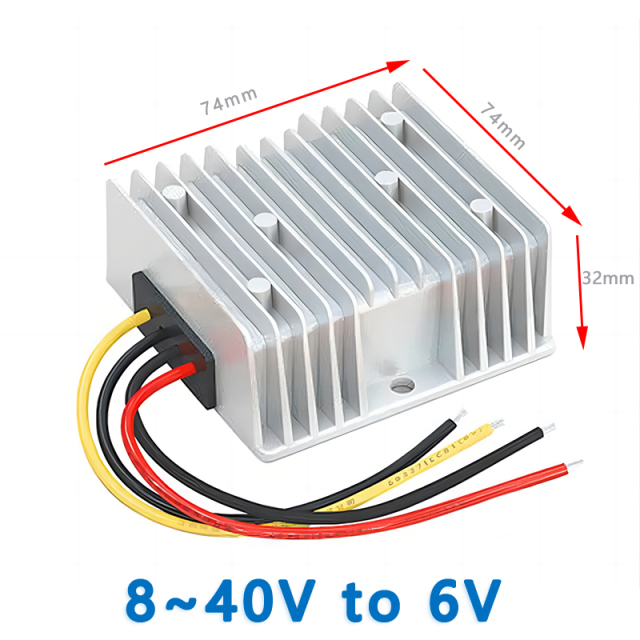 Input   DC  12V 24V(8V~40V)  to  Output DC 6V  1A 2A  3A 5A 6A 10A  15A    20A  25A   30A  35A   40A  DC - DC converter