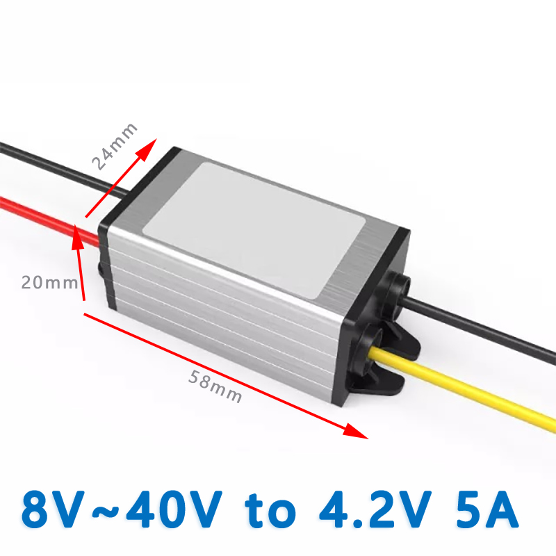 Input   DC  12V 24V(8V~40V)  to  Output DC 4.2V  1A 2A  3A 5A 6A 10A  15A    20A  25A   30A  35A   40A  DC  to  DC step-down converter