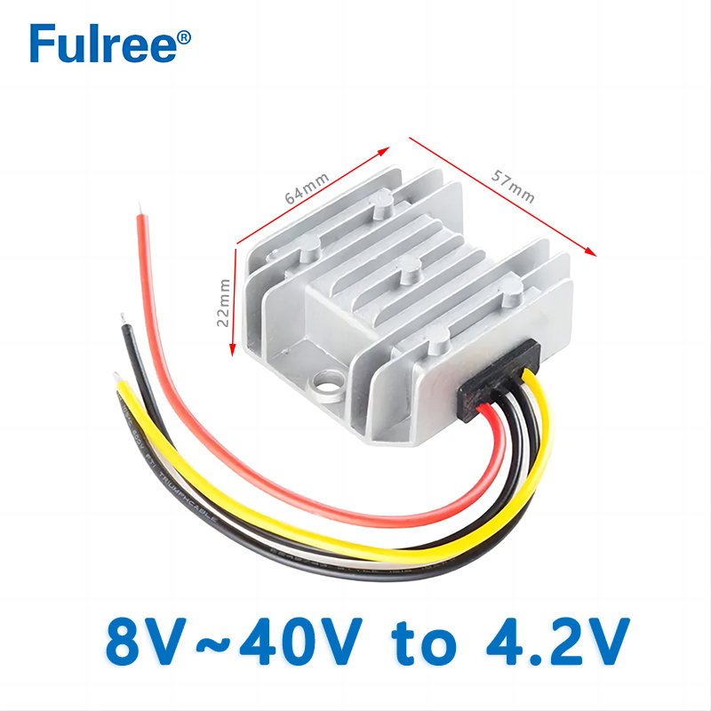 Input  DC 12V 24V(8V~40V) to Output dc 4.2V 6A 10A DC to DC   Converter