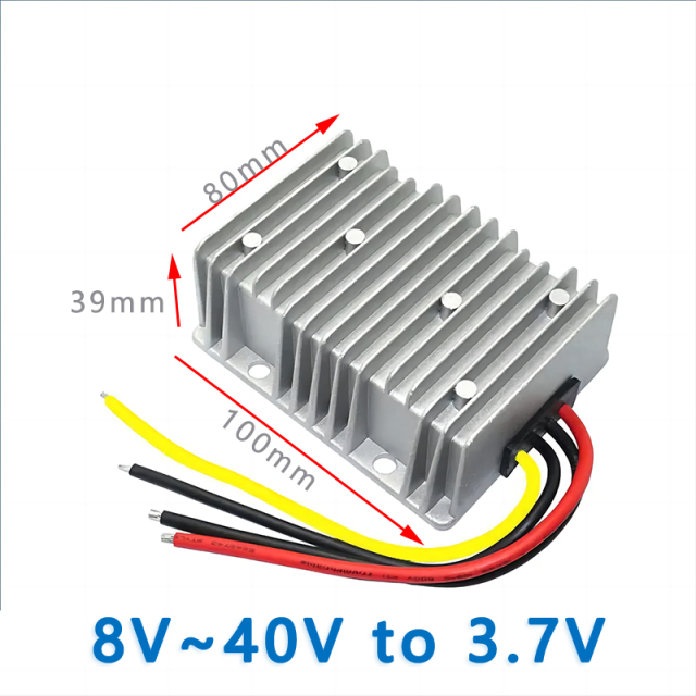 Input DC 12V 24V(8V~40V) to Output dc 3.7V     30A  35A    40A   DC-DC converter