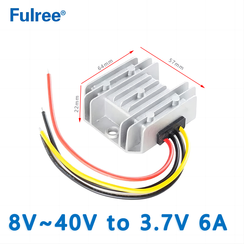 Fulree  Input   DC  12V 24V(8V~40V)  to  Output DC 3.7V  1A 2A  3A 5A 6A 10A  15A    20A  25A   30A  35A   40A  DC  to  DC converter