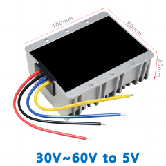 Input DC  36V  48V ( 30V-60V) to  Output DC  5V    20A 22A  24A Isolated DC to DC  Converter