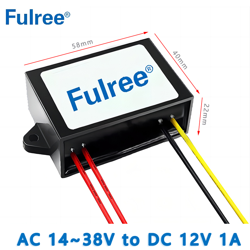 Input AC 36V (14~38V)  to   Output DC  12V 1A 2A 3A   AC to DC  Buck Converter