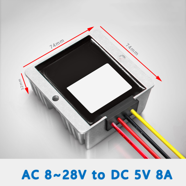   Input  AC  12V 24V(8~28V)   to Output   DC  5V    5A  6A 8A 10A     AC   to  DC converter  