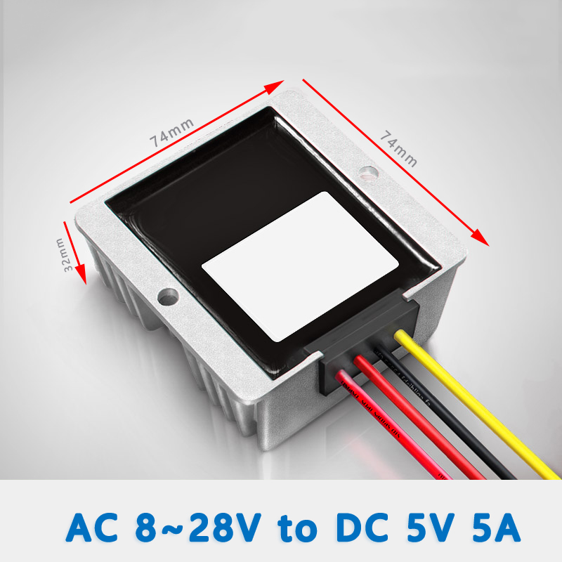   Input  AC  12V 24V(8~28V)   to Output   DC  5V    5A  6A 8A 10A     AC   to  DC converter  