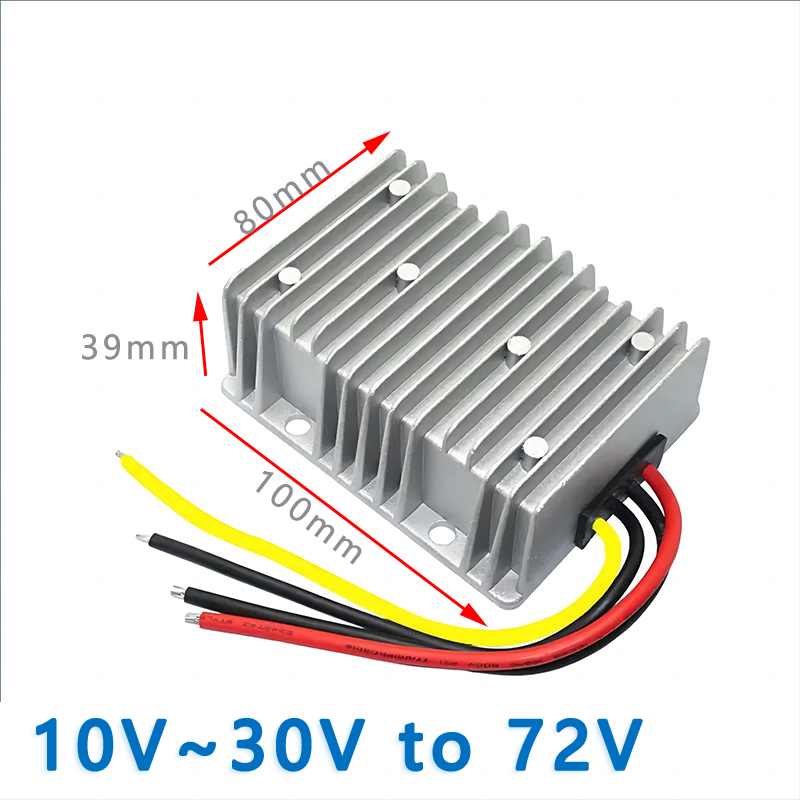 Input  DC  12V/24V (10~30V)  or  36V（28~40V） to Output DC  72V  6A  8A  DC  to  DC converter