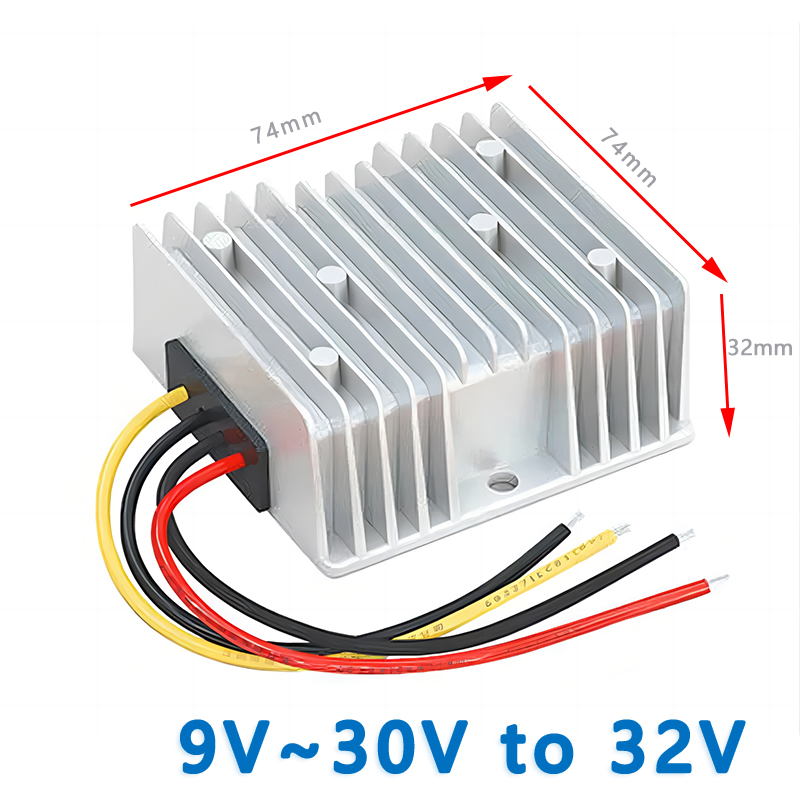 Input  DC  12V/24V (9~30V) to Output DC  32V     3A  5A 8A    Non isolated Boost   DC  to DC Converter