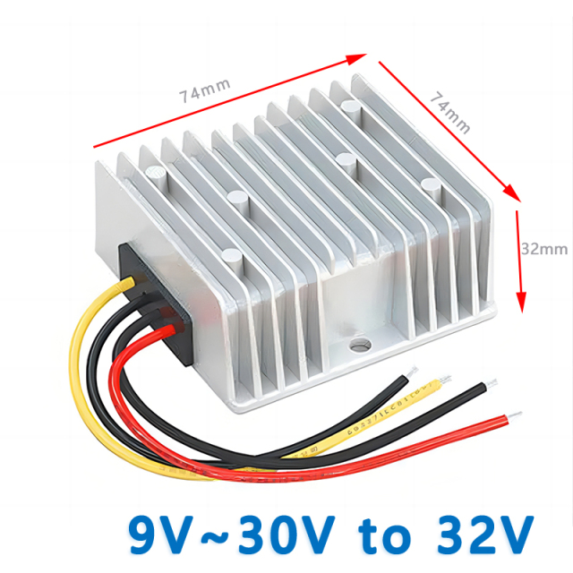 Input  DC  12V/24V (9~30V) to Output DC  32V     3A  5A 8A    Non isolated Boost   DC  to DC Converter