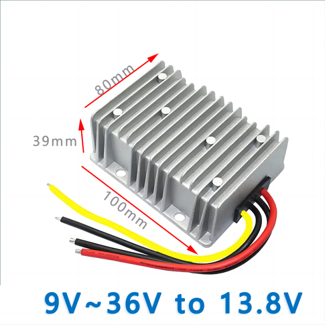 Input  DC  9V-36V to Output DC  13.8V  15A  20A  25A DC  to DC converter