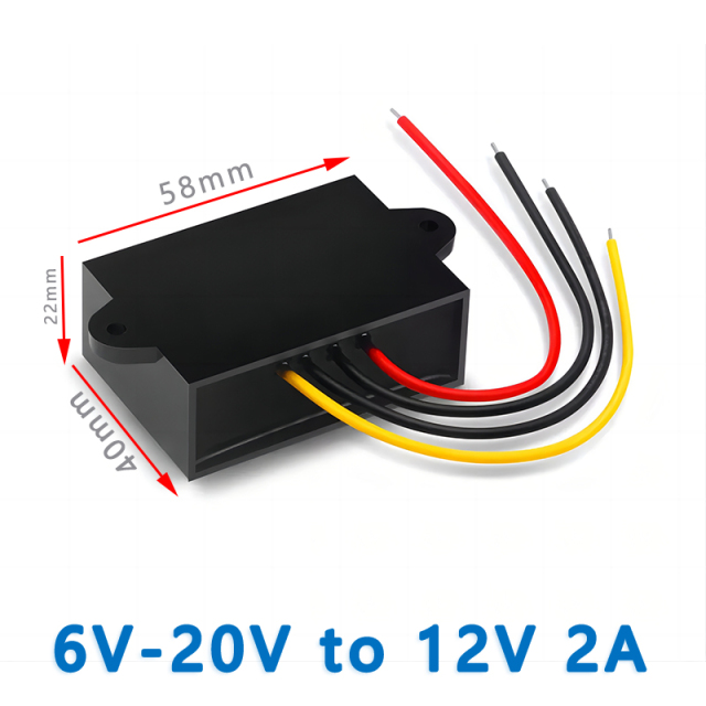 Input  DC  6V-20V to Output DC  12V 1A 2A 3A   5A  6A 8A 10A  12A   15A  20A  DC  to DC Converter
