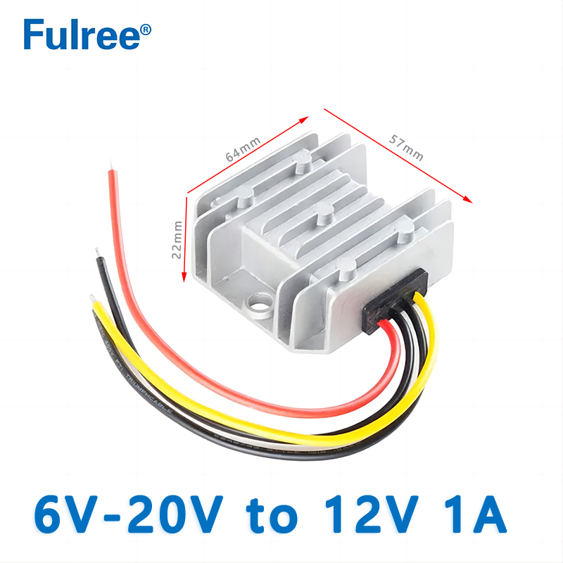 Input  DC  6V-20V to Output DC  12V 1A 2A 3A   5A  6A 8A 10A  12A   15A  20A  DC  to DC Converter