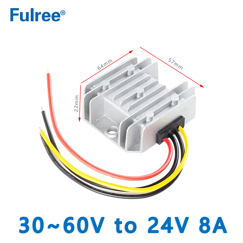 Input DC  36V48V(30~60V)  to  Output DC 24V 3A 5A 8A10A15A 20A 22A 25A  30A   DC  TO  DC Step Down Converter