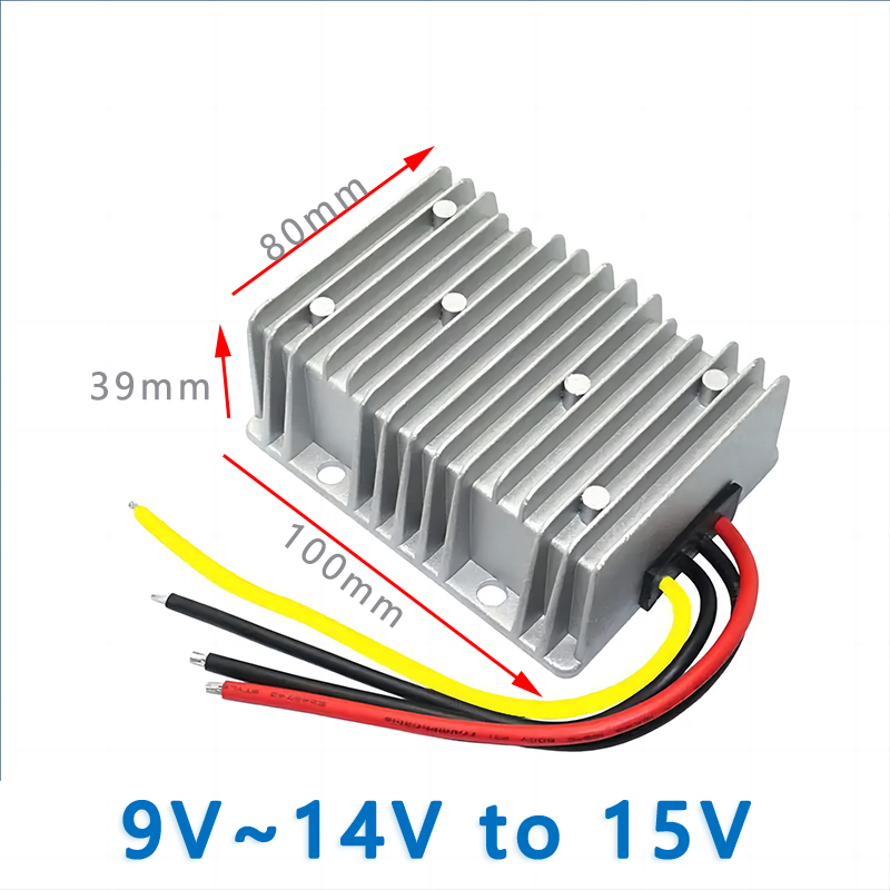 Input  DC  12V ( 9-14V) to Output DC  15V 22A 25A 30A DC to DC converter