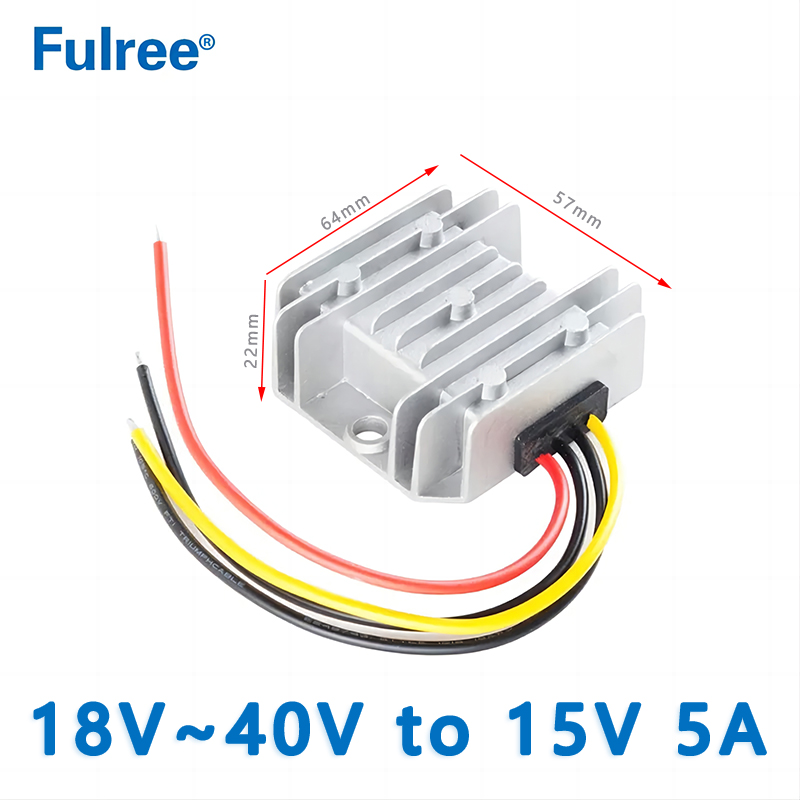 Input   DC 24V(18V~40V)  to  Output dc 15v  1A 2A  3A 5A 8A 10A  15A    20A  25A   30A  35A  DC-DC   step  down converter