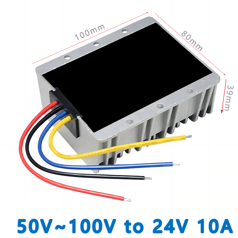 Fulree Input  DC 60V72V80V (50V~100V)  to Output DC 24V  1A 2A  3A 5A 8A  10A   15A  20A     Isolated DC  to DC  Converter