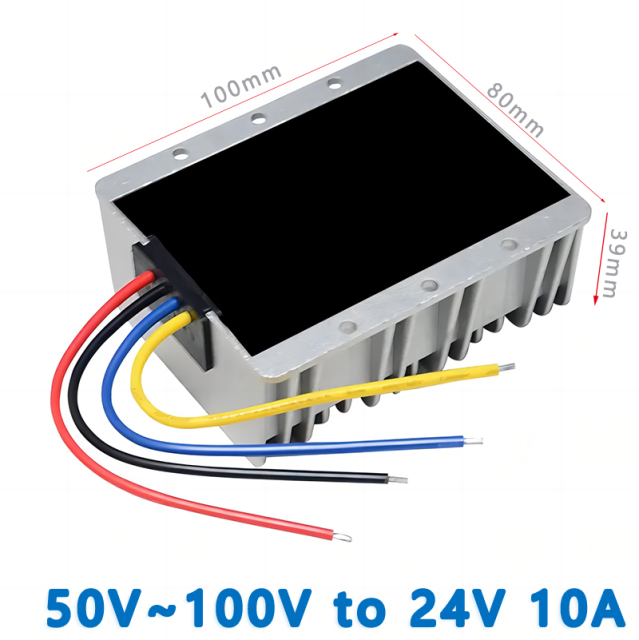 Fulree Input  DC 60V72V80V (50V~100V)  to Output DC 24V  1A 2A  3A 5A 8A  10A   15A  20A     Isolated DC  to DC  Converter