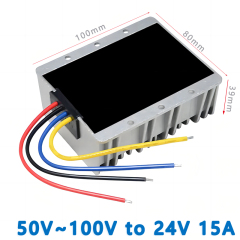 Fulree Input  DC 60V72V80V (50V~100V)  to Output DC 24V  1A 2A  3A 5A 8A  10A   15A  20A     Isolated DC  to DC  Converter