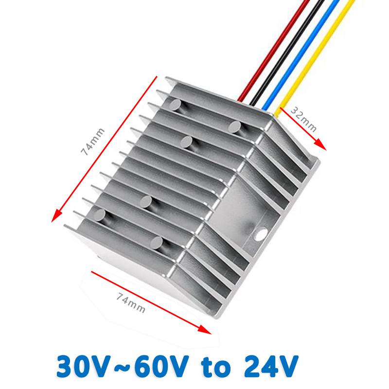 Input  DC  36V48V(30V-60V) to Output DC 24V   3A  5A    Isolated    DC to  DC  Buck converter