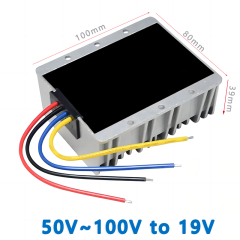 Input DC   60V  72V 80V (50V-100V)     to  Output DC  19V  5A   8A  10A   15A  20A     Isolated   DC  to  DC   Converter