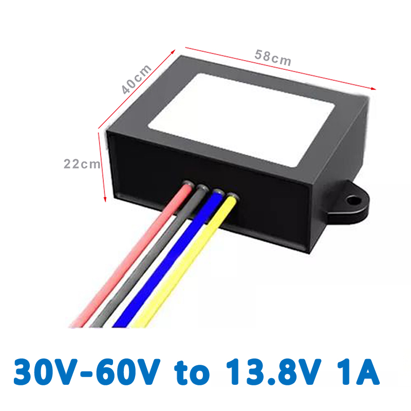 Input DC 36V 48V ( 30V-60V) to Output DC 13.8V 1A 2A 3A 4A 5A  6A    8A  10A  12A  15A  20A 25A Isolated DC to DC  Converter