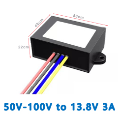 Input DC  60V/72V/80V (50V-100V)    to  Output DC  13.8V  1A 2A  3A 4A    Isolated   DC  to  DC  Buck Converter