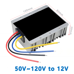 Input  DC  60v 72V 80V 100V(50V-120V)   to Output DC 12V   15A  20A  25A   30A   isolated  step down DC- DC converter