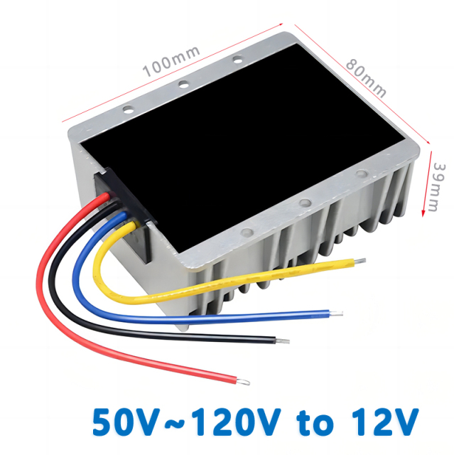 Input  DC  60v 72V 80V 100V(50V-120V)   to Output DC 12V   15A  20A  25A   30A   isolated  step down DC- DC converter