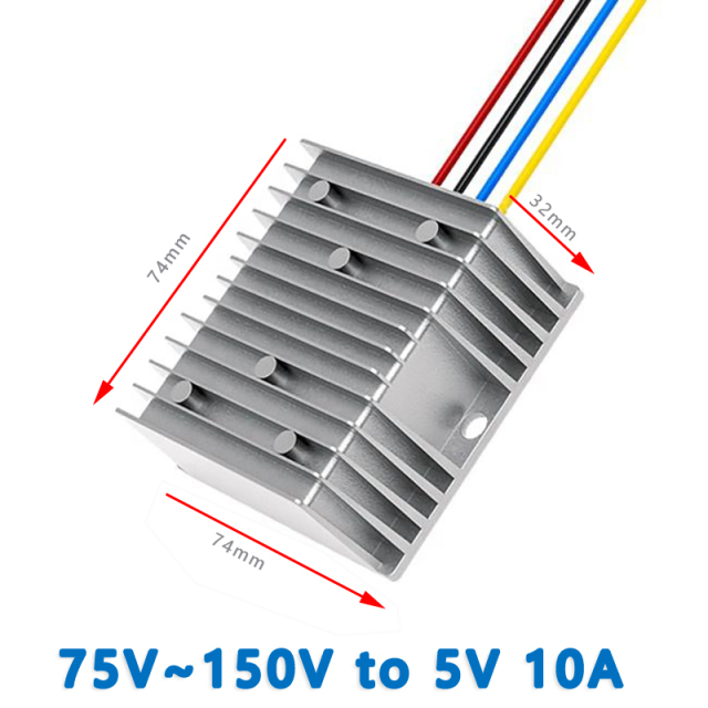 Input   DC   100V (75V-150V)  to  Output DC 5V  8A  10A 15A 20A     isolated  DC to DC  converter