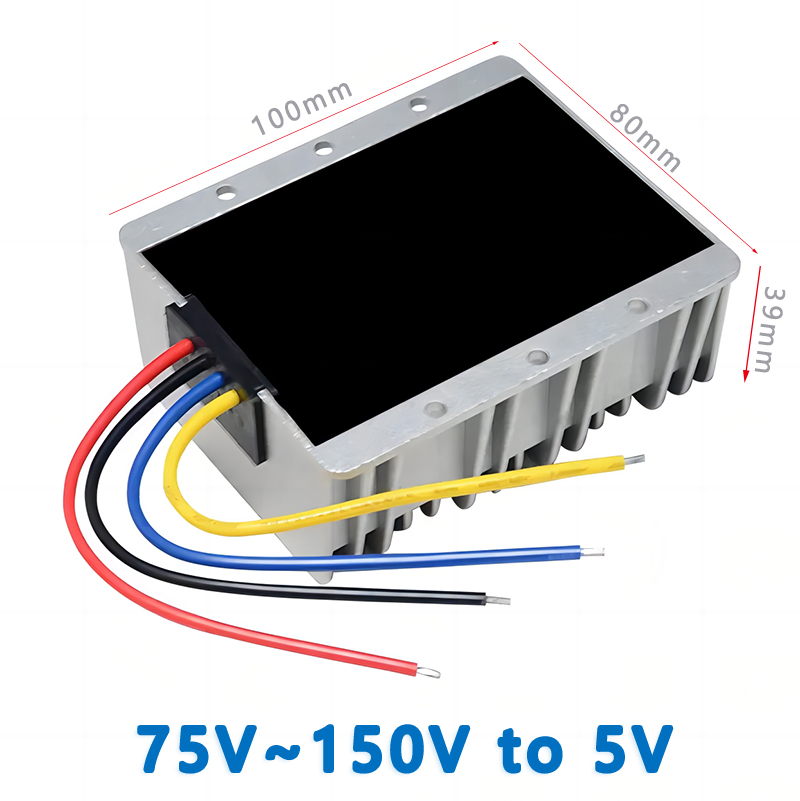 Input  DC  100V (75V-150V) to Output DC 5V   20A   22A  24A    isolated   step down DC- DC converter