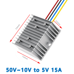 Input  DC   60V 72V  80V (50-100V) to Output DC 5V  1A 2A  3A 4A 5A   8A   10A 15A  20A 22A 24A  Isolated   DC  to DC Step Down Converter