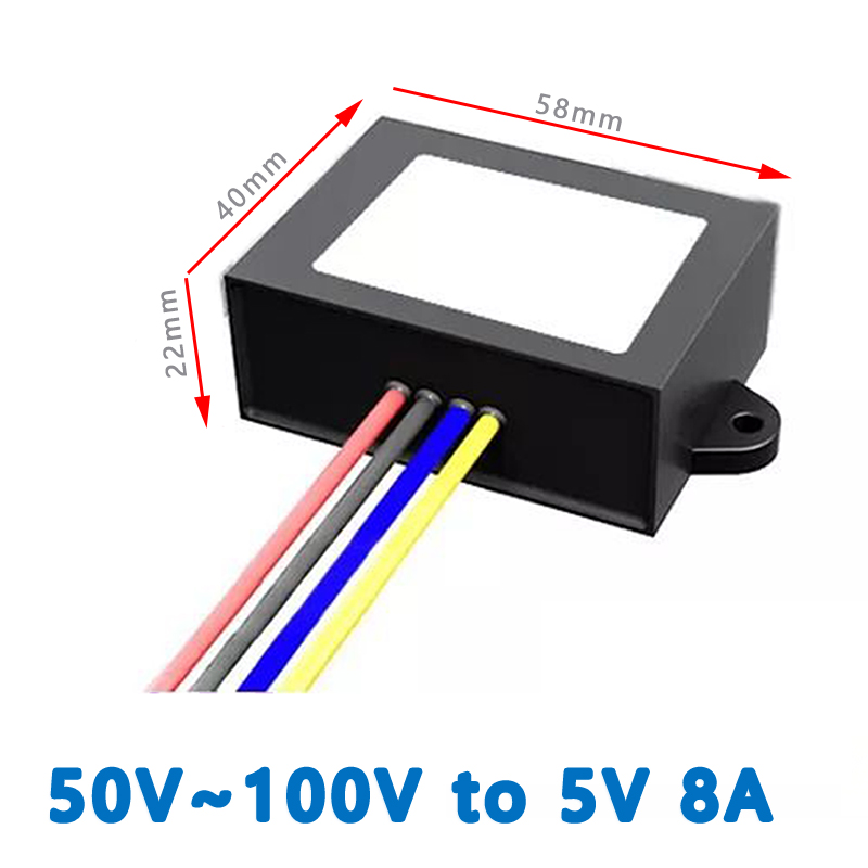 Input  DC   60V 72V  80V (50-100V) to Output DC 5V  1A 2A  3A 4A 5A   8A   10A 15A  20A 22A 24A  Isolated   DC  to DC Step Down Converter
