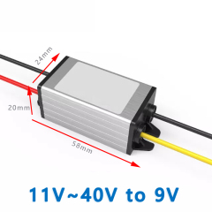 Input   DC  12V  24V(11V ~ 40V) to Output DC  9V  1A 2A 3A 5A    DC to DC converter