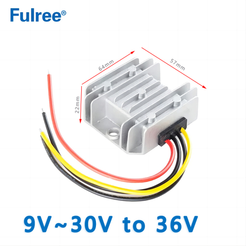 Input   DC 12V/24V (9~30V)  to Output  DC  36V 1A   2A  DC to  DC converter